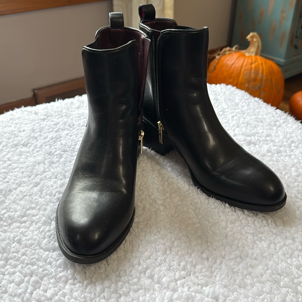Low Heel Calf Boots